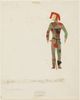 Costume design for the Fool in 'King Lear' by Isamu Noguchi