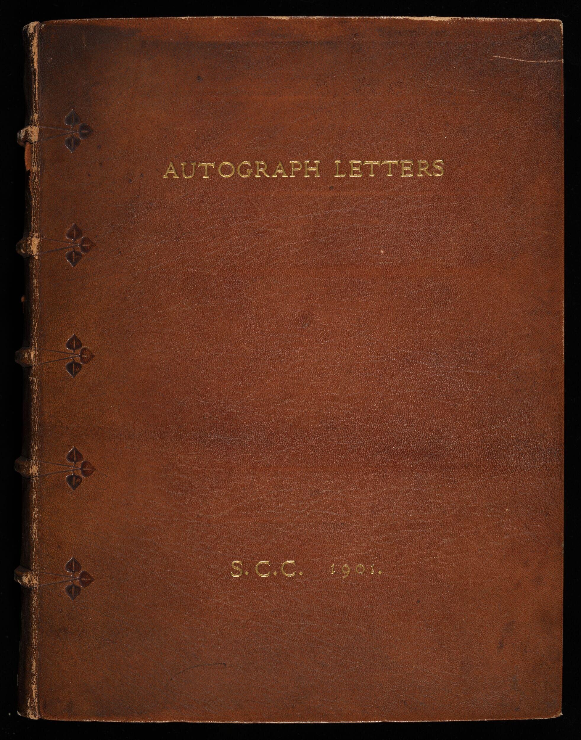 Sydney Cockerell collection of autograph letters, 1818-1958