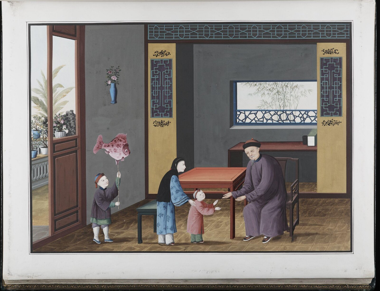 Interior Scene, c.1820-1840