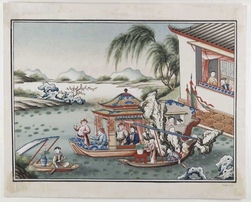 Outing on a Lake
