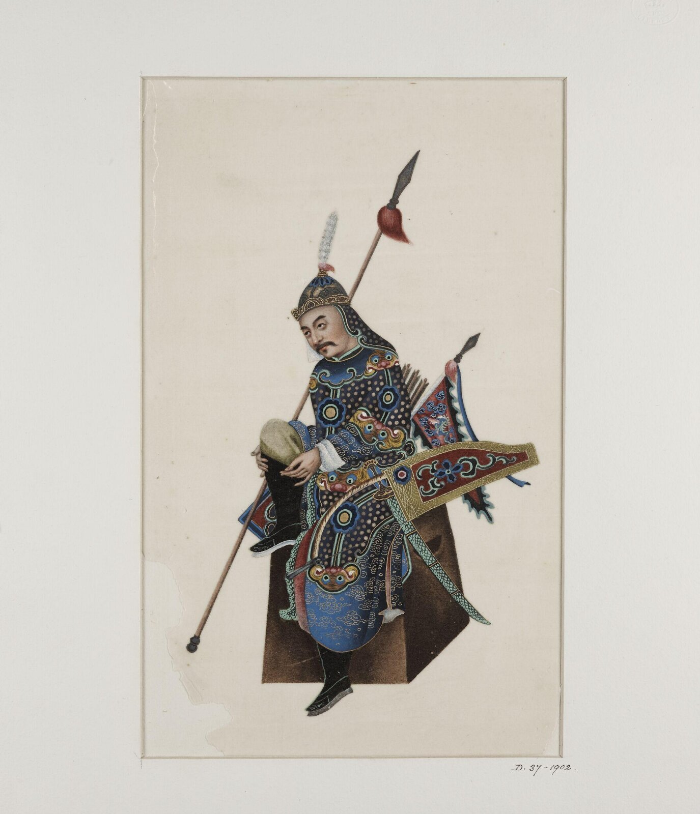 Warrior, ca. 1870