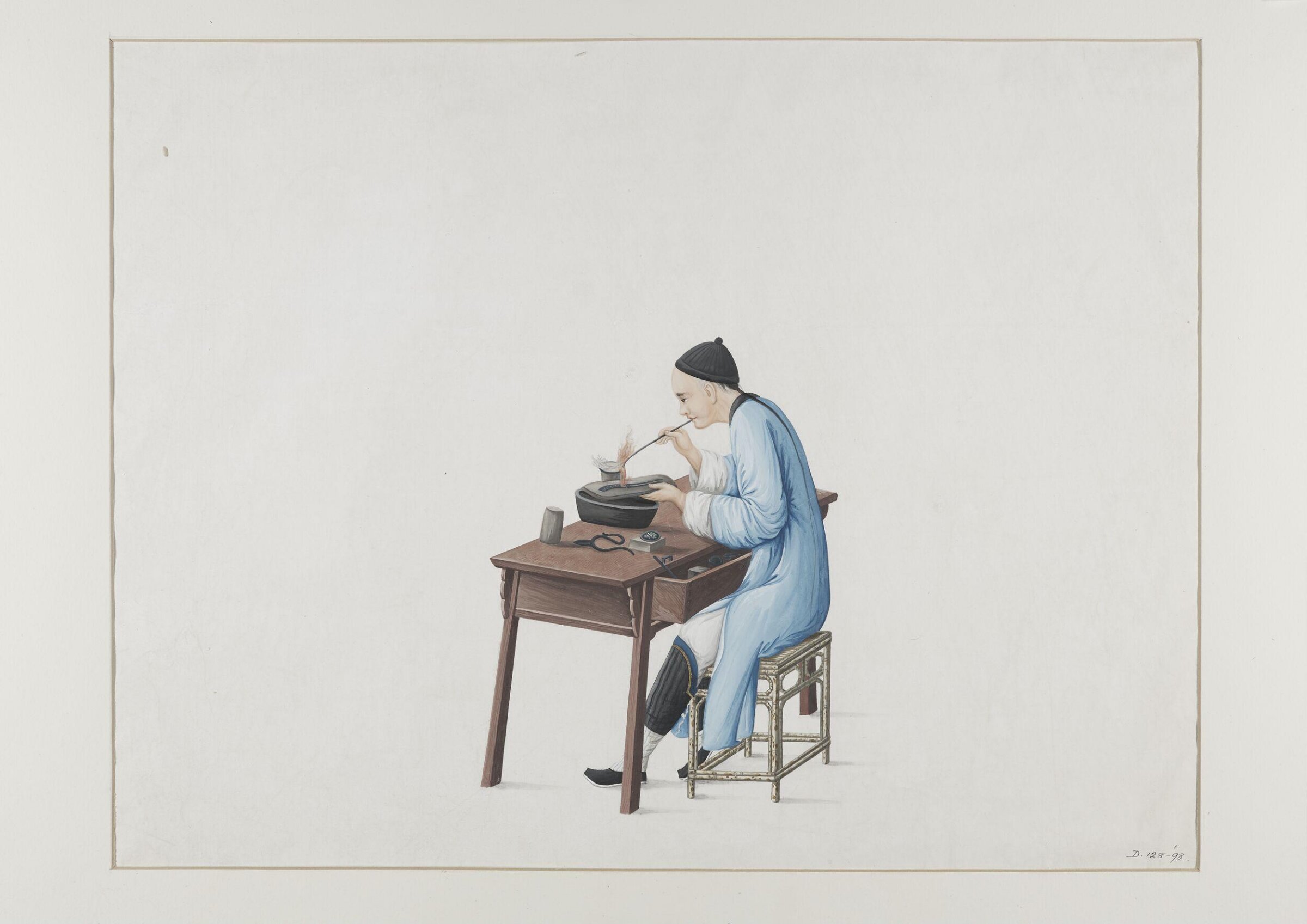 A Silversmith, Puqua, ca. 1790
