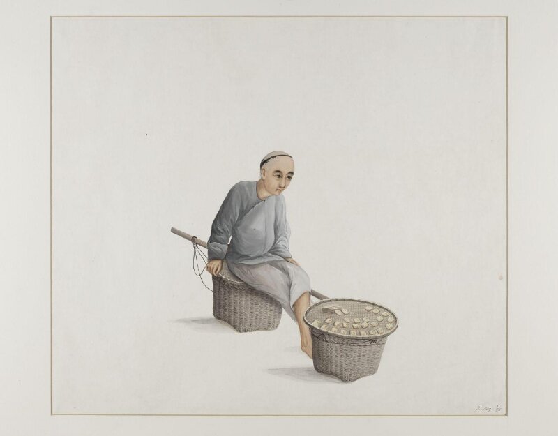 A Seller of Dried Bean Curd