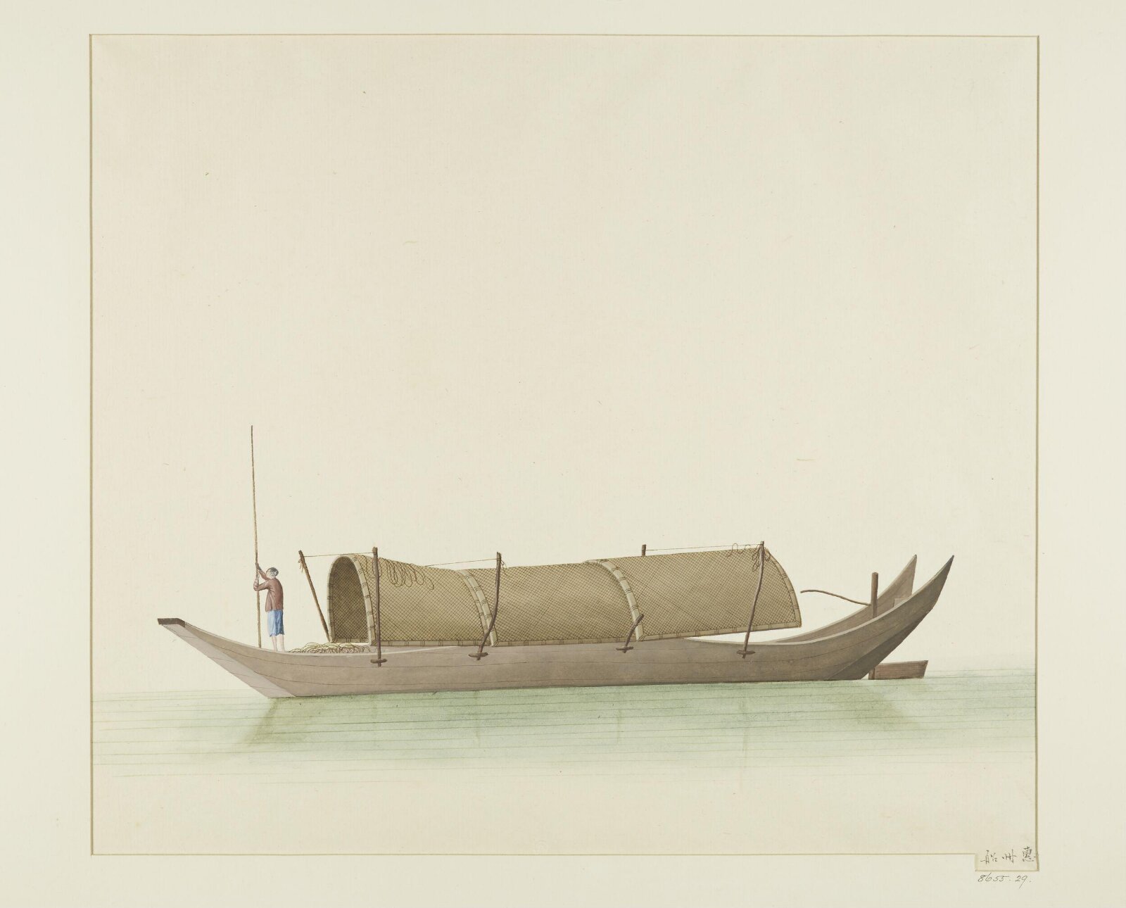 Huizhou Boat, 1800-1820