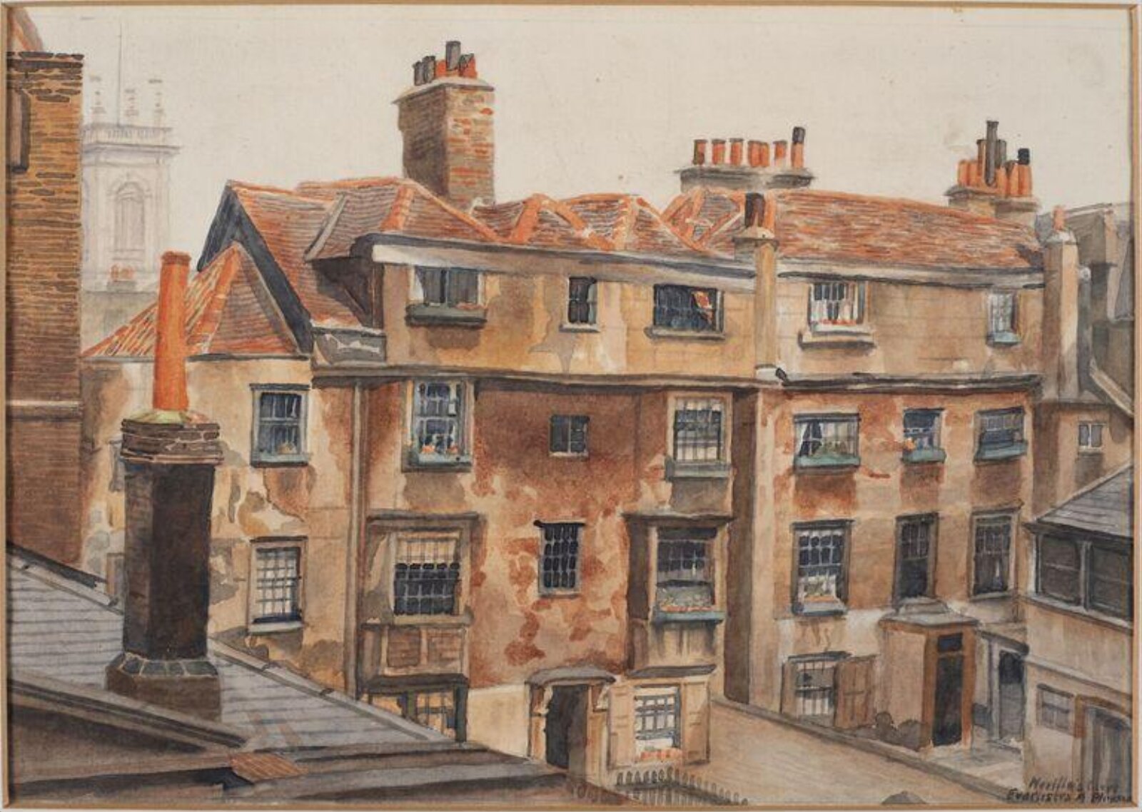 Nevilles Court, Evacustes Arthur Phipson