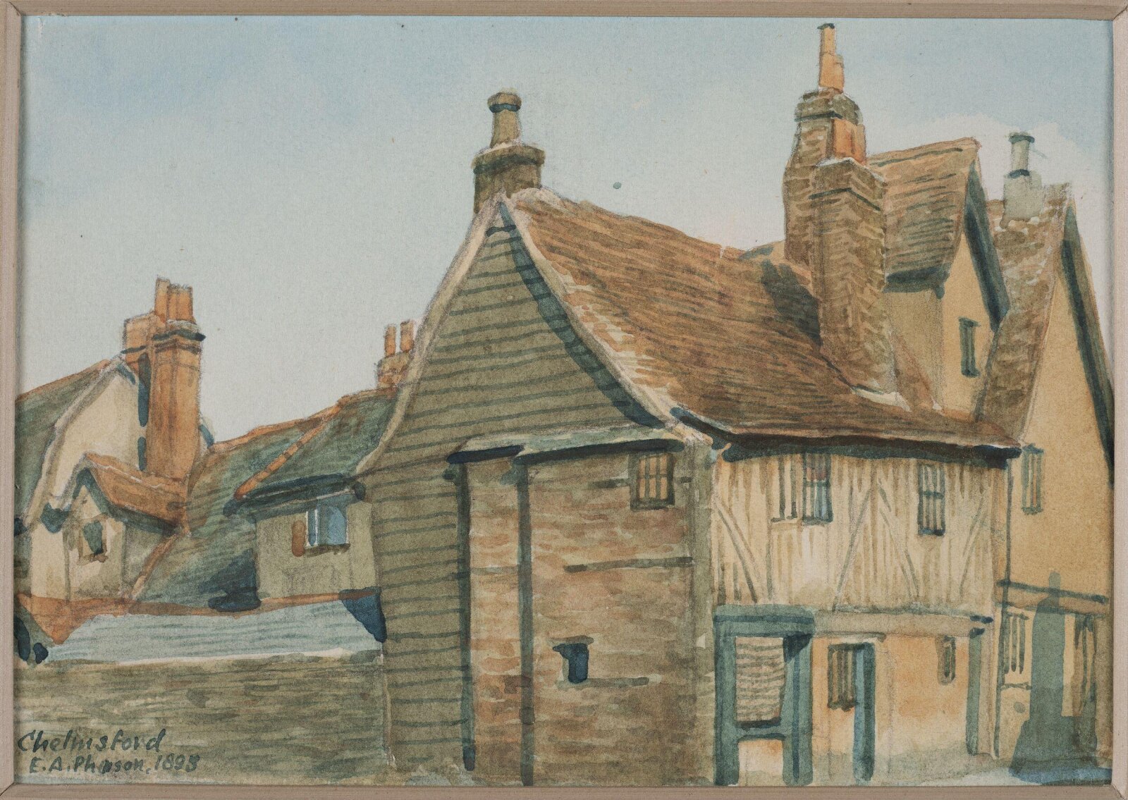 Drawing, Arthur Evacustes Phipson