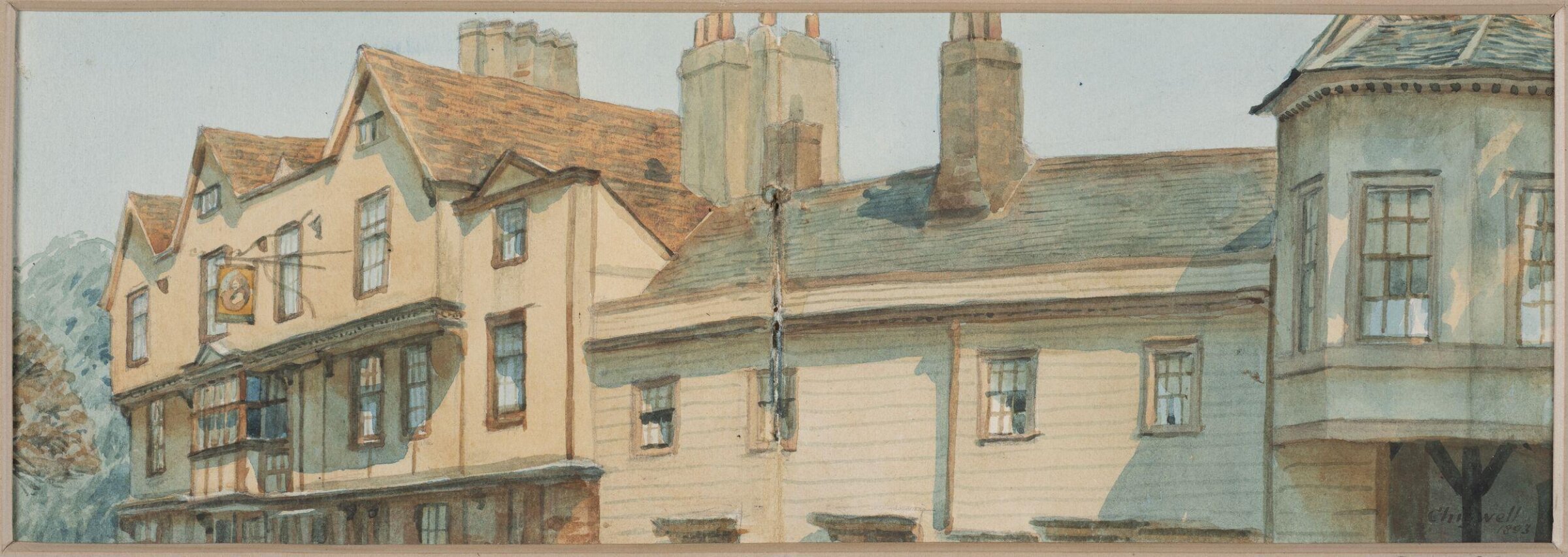 Drawing, Arthur Evacustes Phipson
