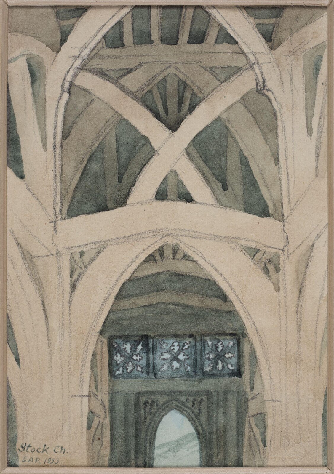 Drawing, Arthur Evacustes Phipson