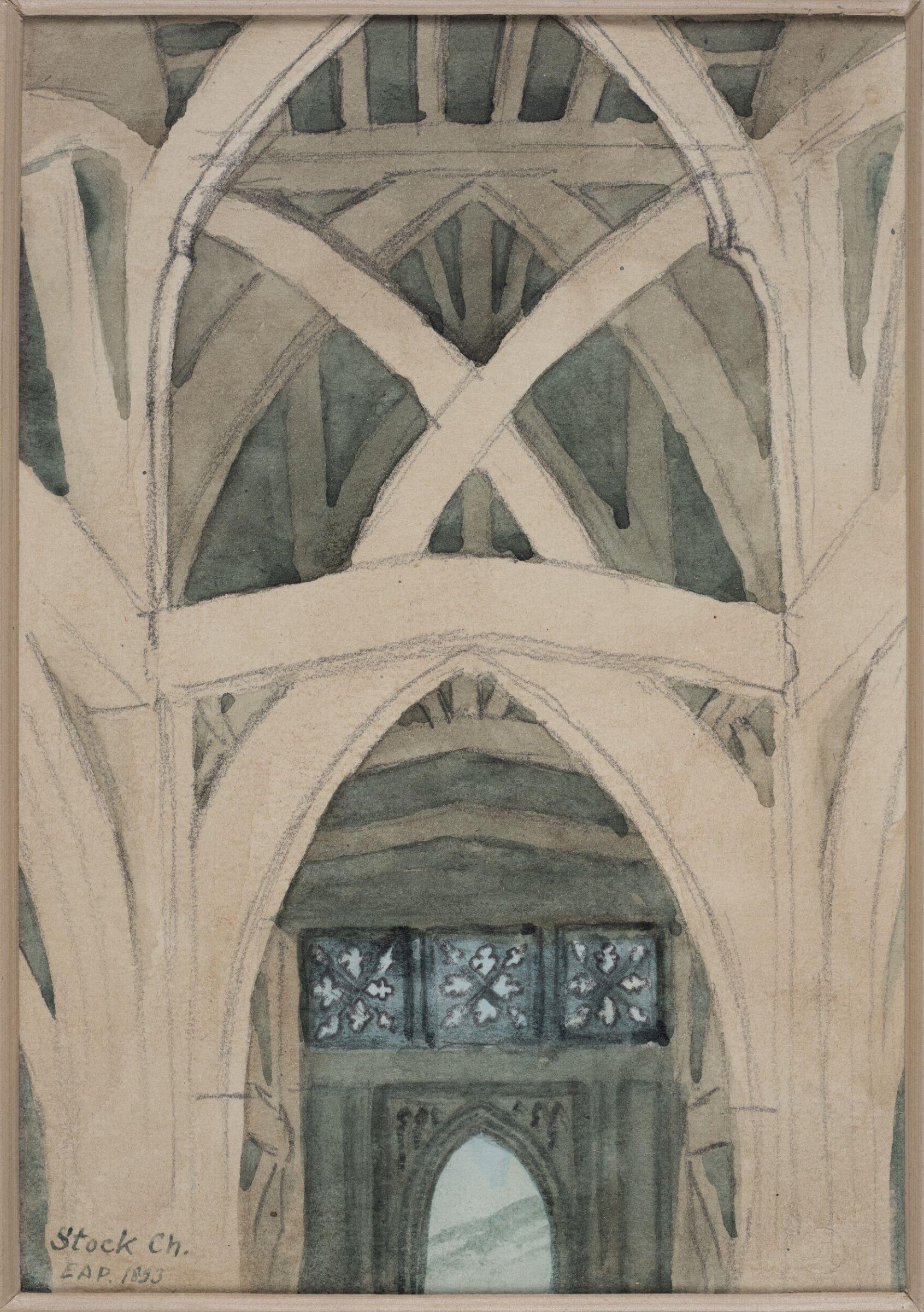 Drawing, Arthur Evacustes Phipson