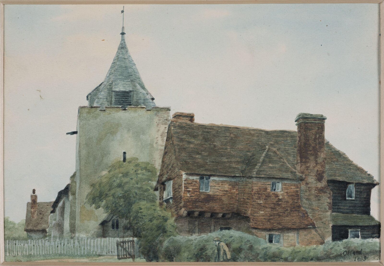 Drawing, Arthur Evacustes Phipson