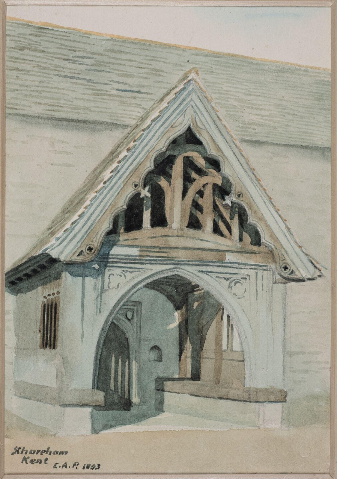 Drawing, Arthur Evacustes Phipson