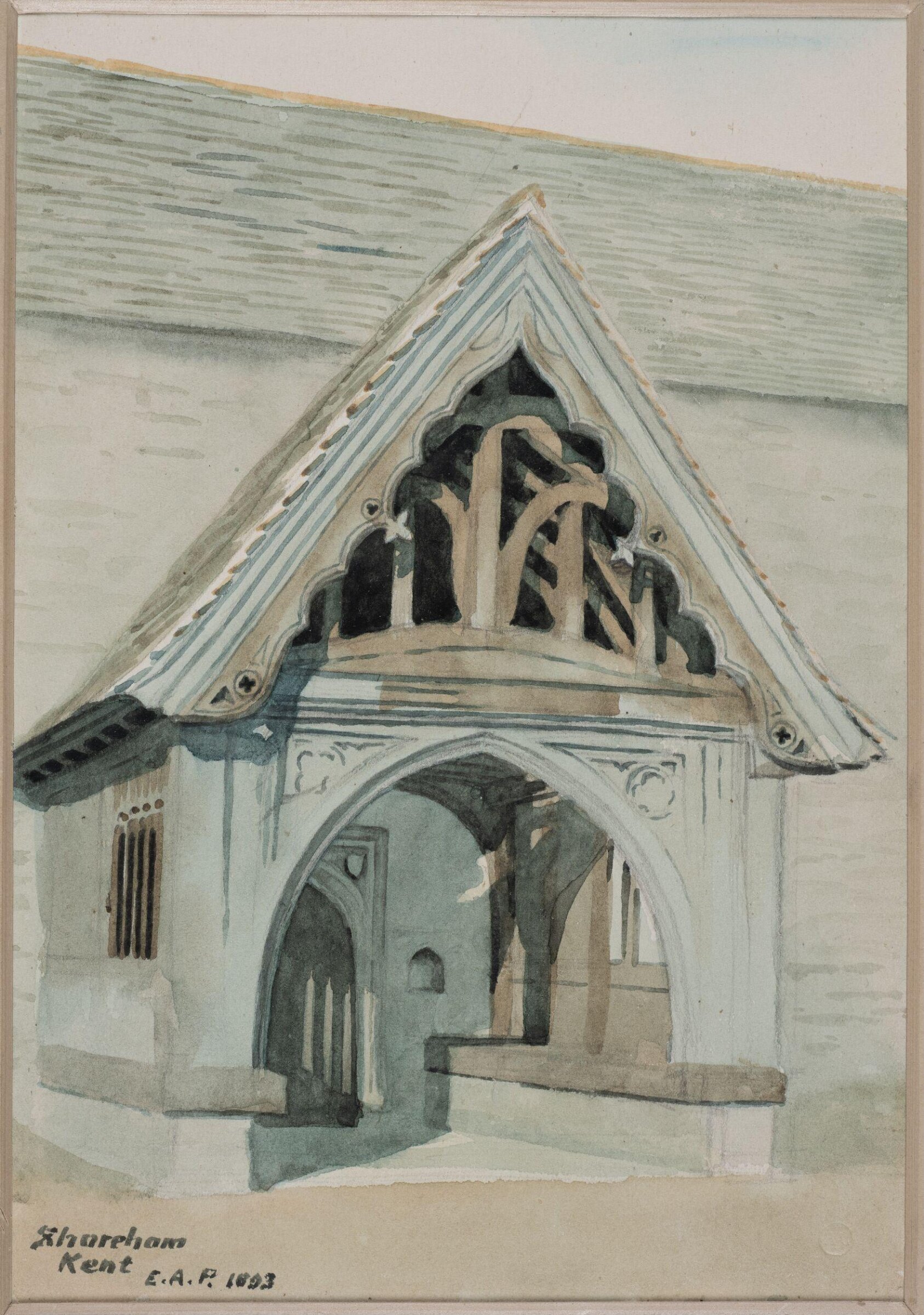 Drawing, Arthur Evacustes Phipson