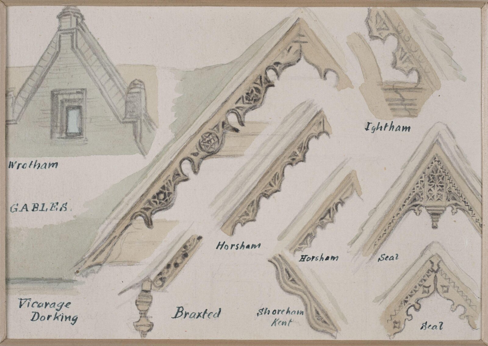 Drawing, Arthur Evacustes Phipson