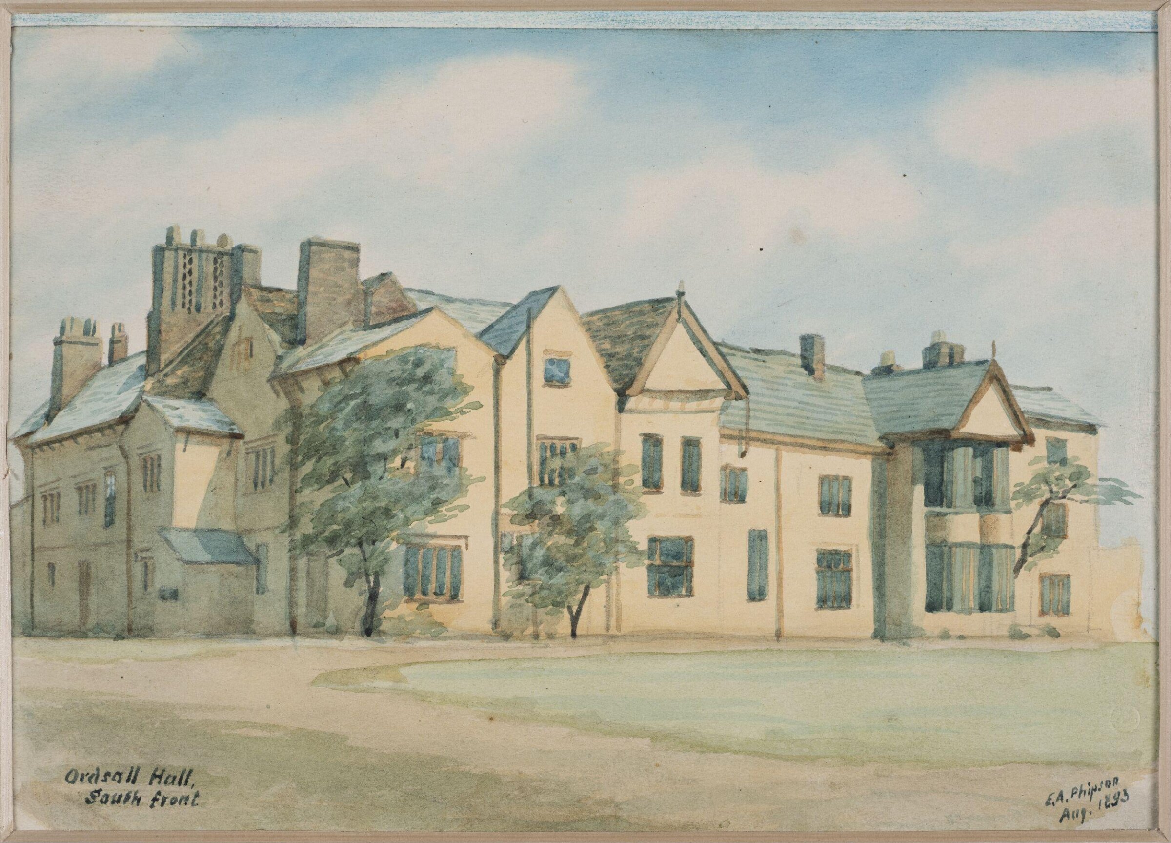 Drawing, Arthur Evacustes Phipson