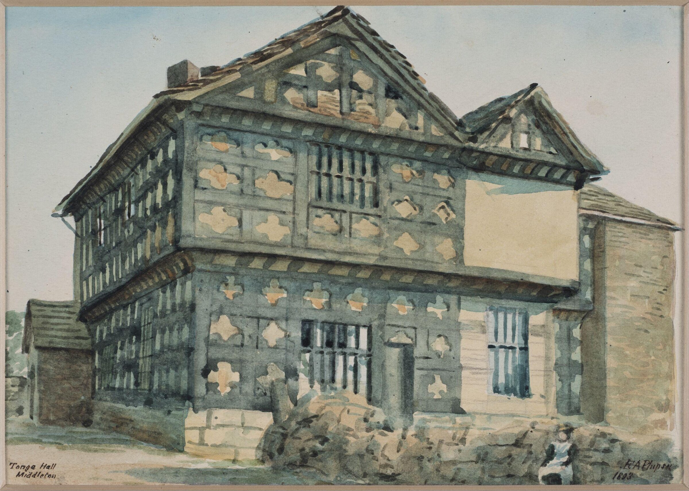 Drawing, Arthur Evacustes Phipson