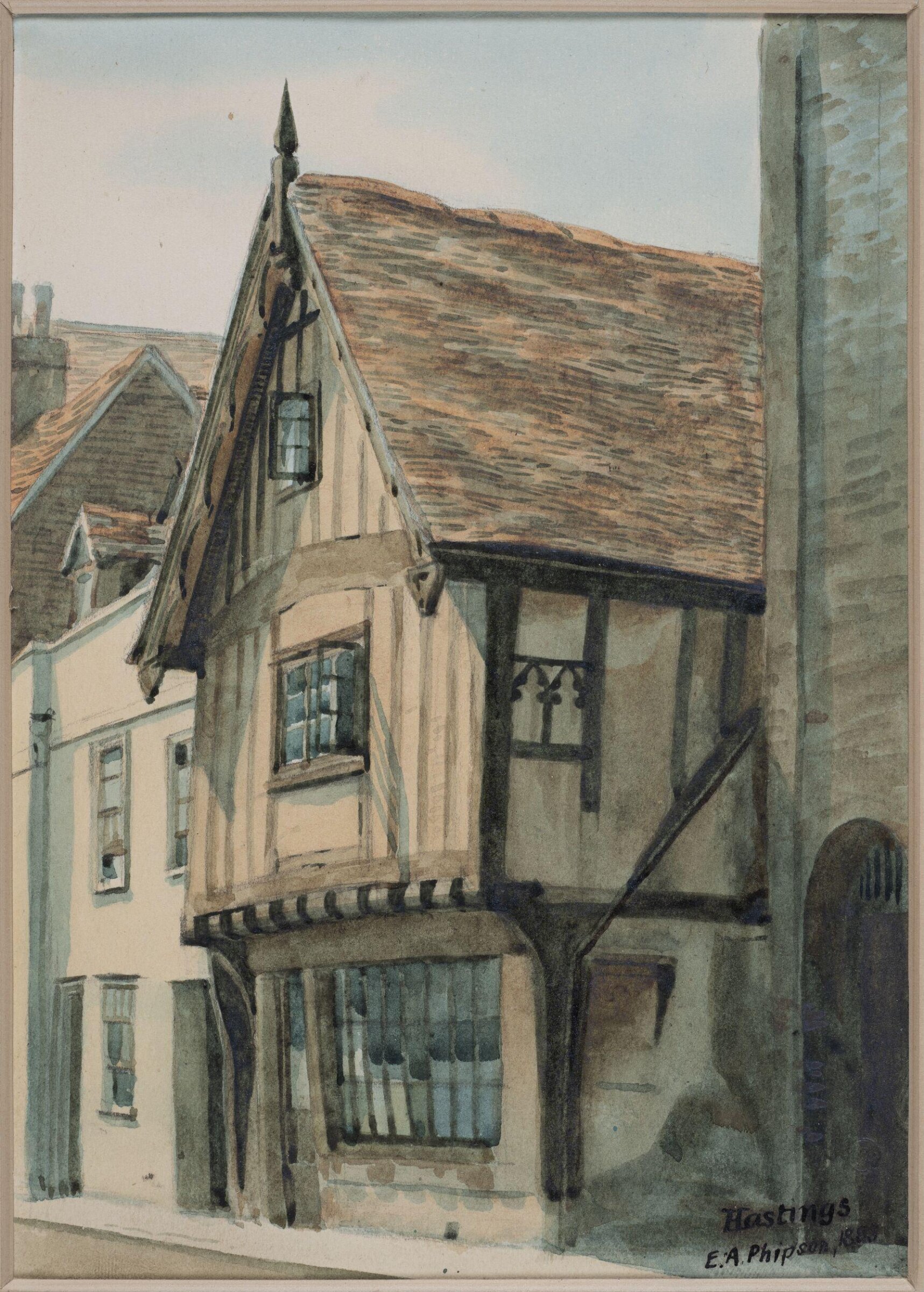 Drawing, Arthur Evacustes Phipson