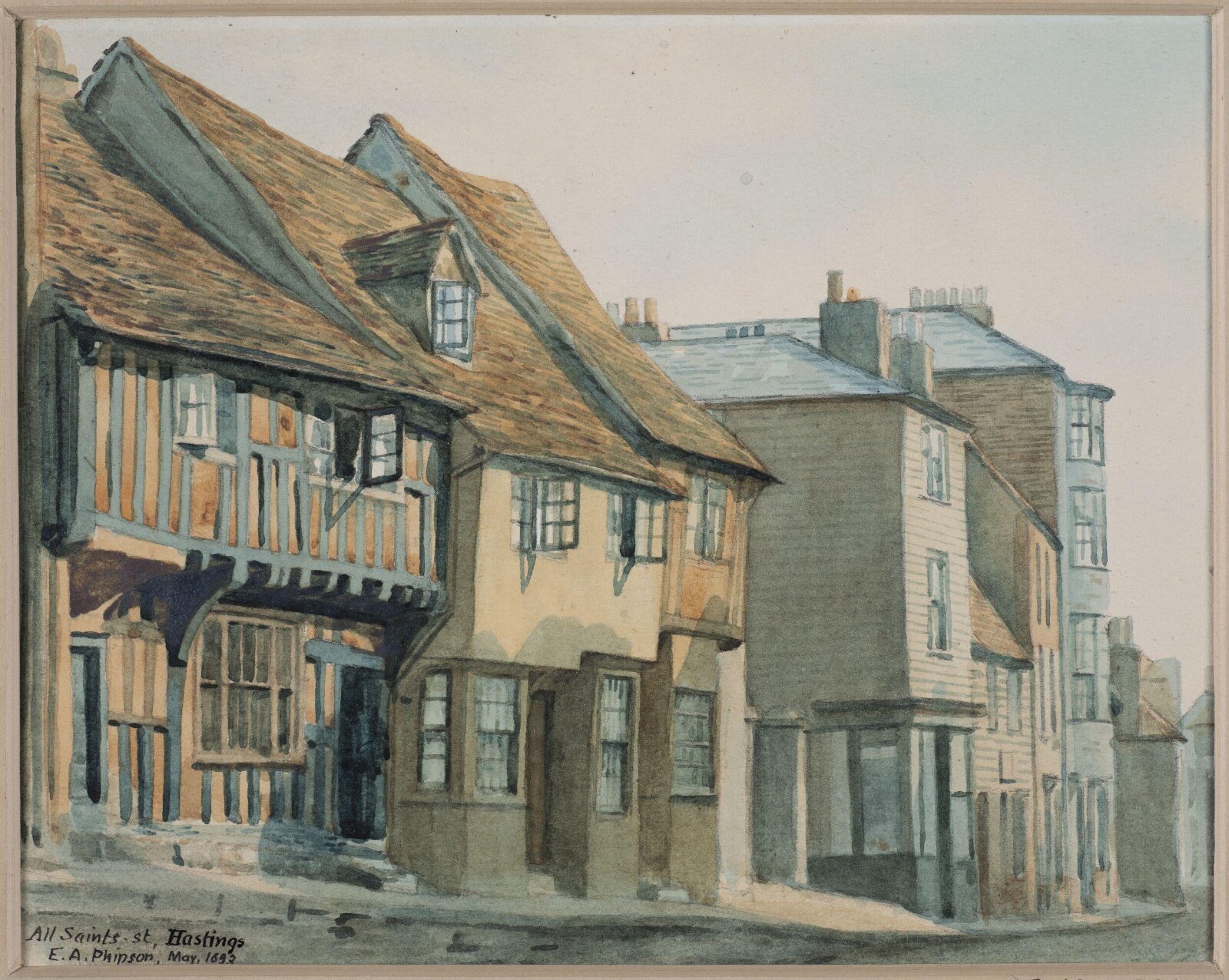 Drawing, Arthur Evacustes Phipson