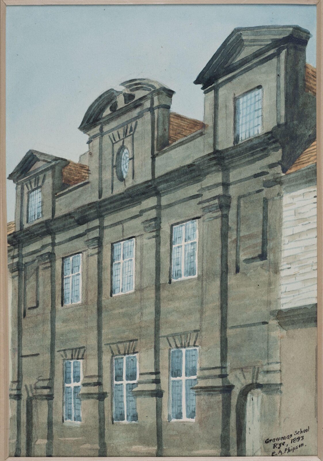 Drawing, Arthur Evacustes Phipson