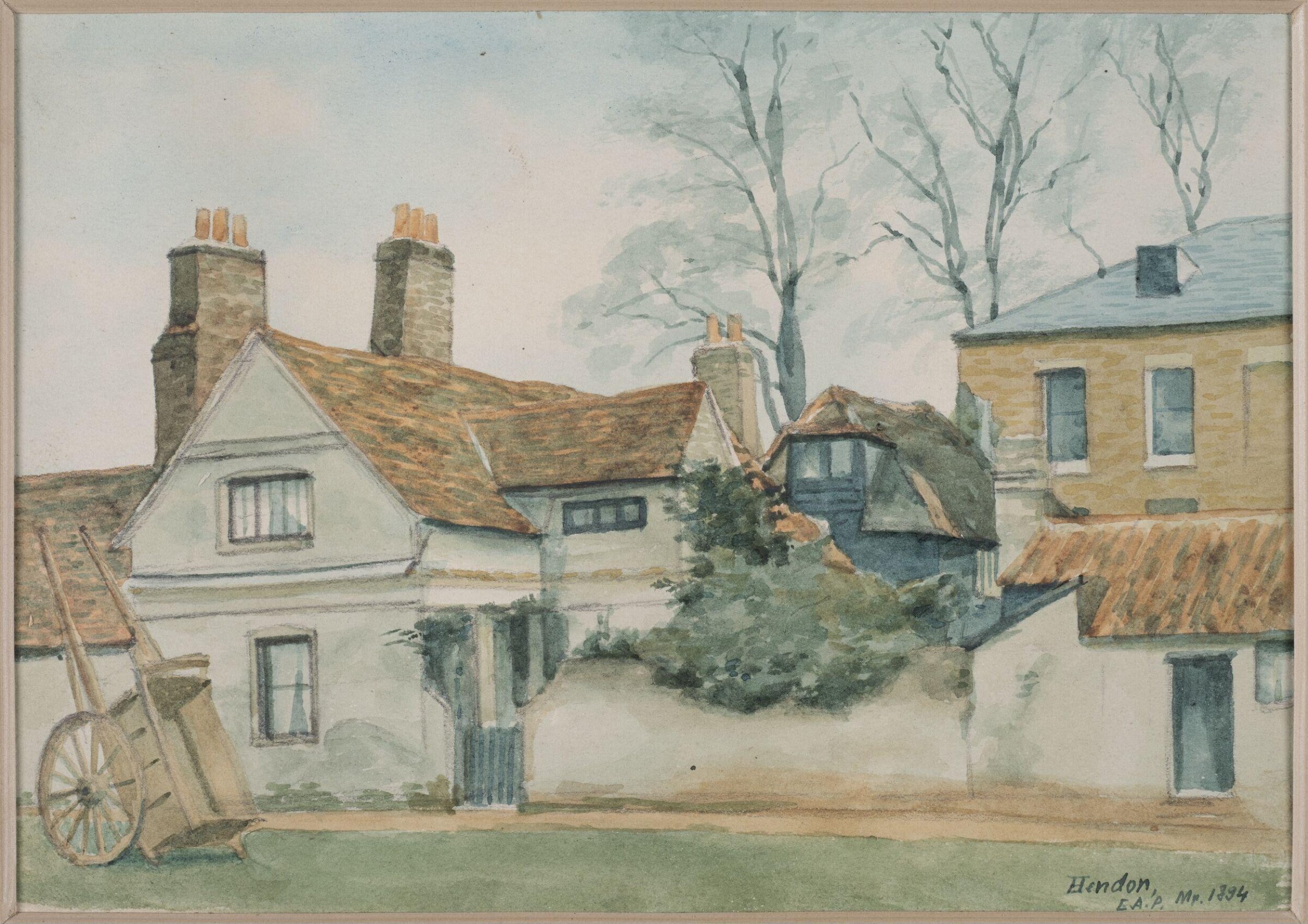Drawing, Arthur Evacustes Phipson
