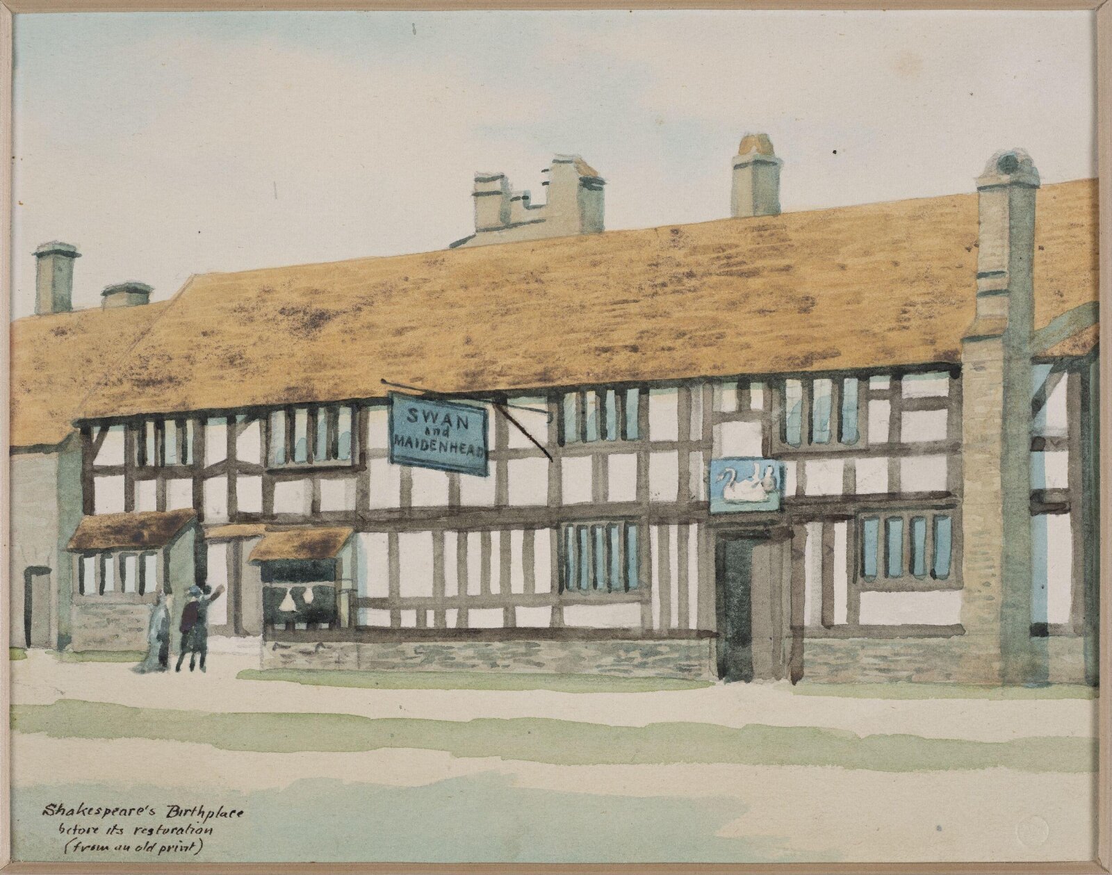 Drawing, Arthur Evacustes Phipson