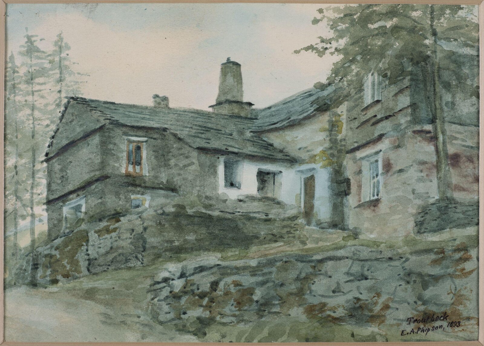 Drawing, Arthur Evacustes Phipson