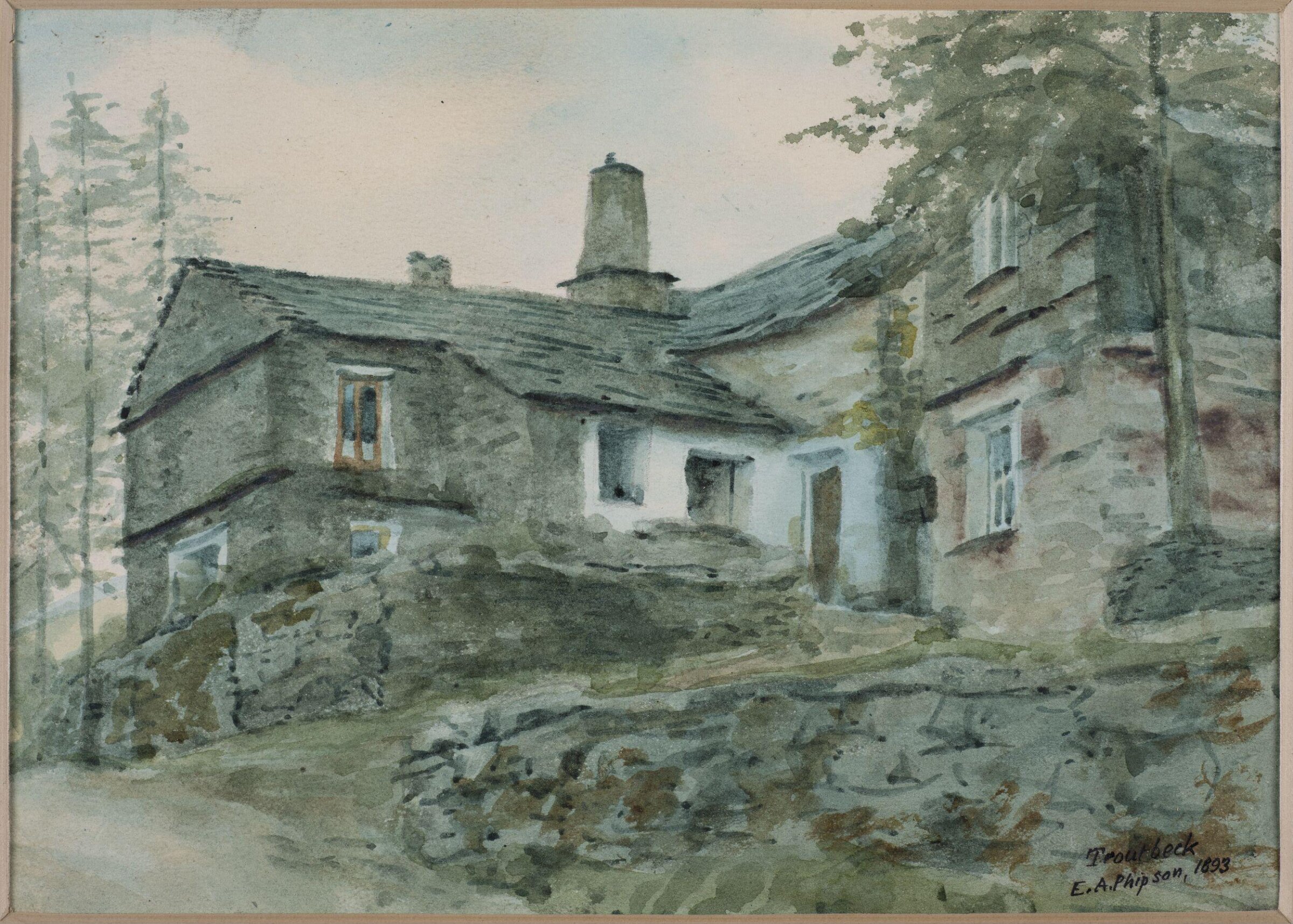 Drawing, Arthur Evacustes Phipson
