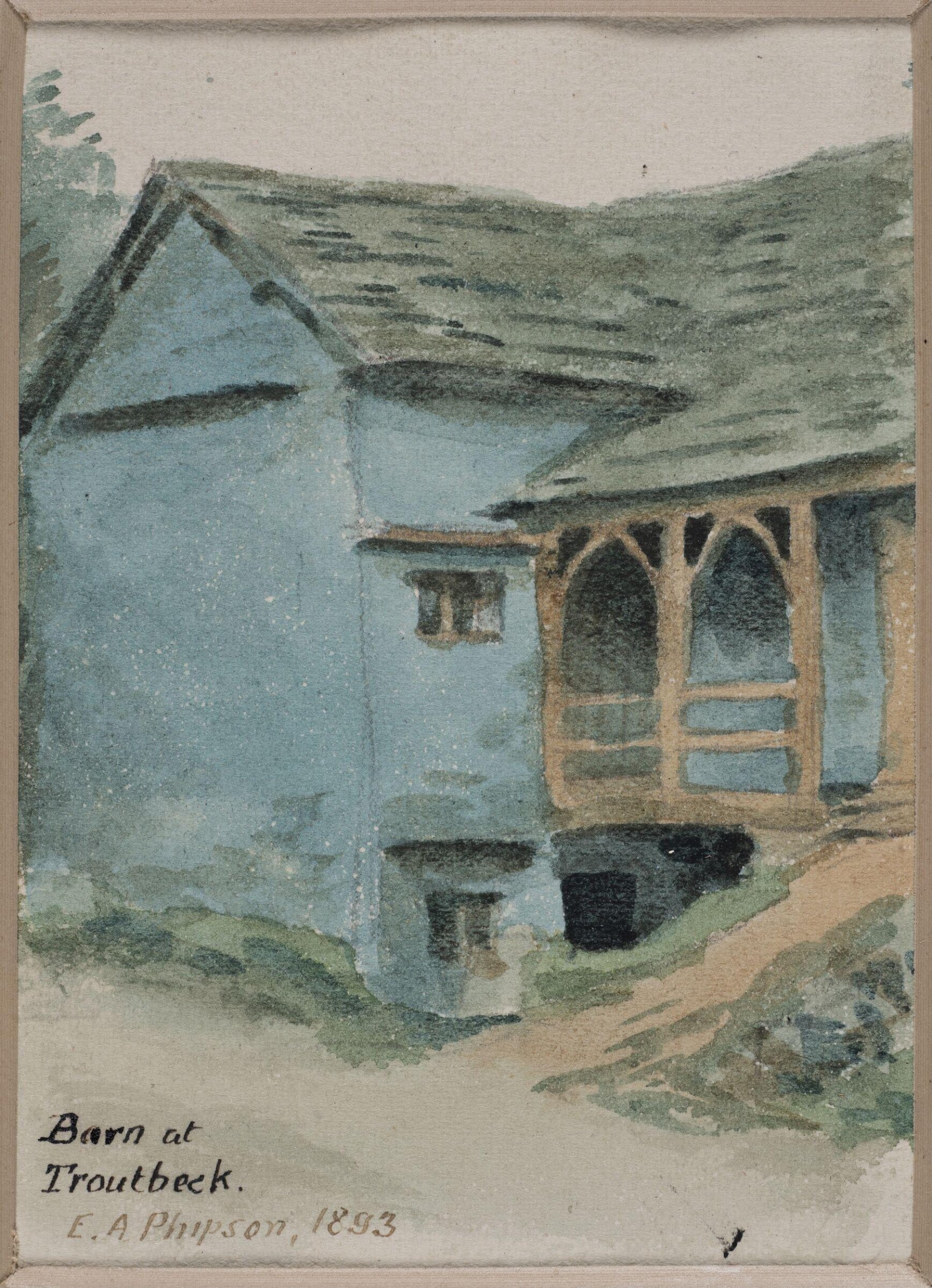 Drawing, Arthur Evacustes Phipson