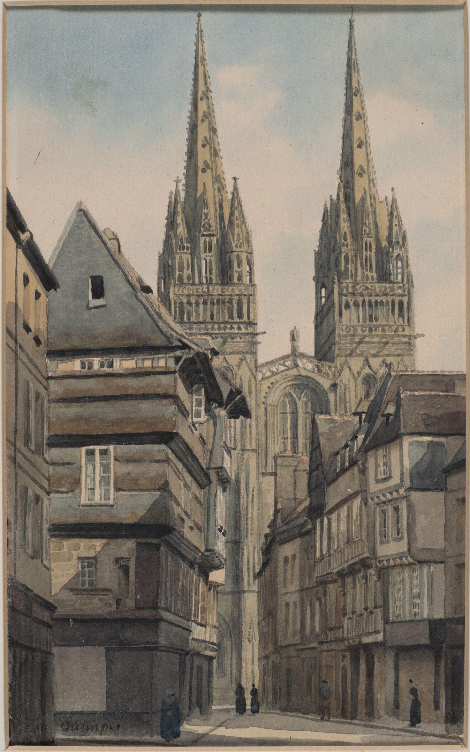 Drawing, Arthur Evacustes Phipson