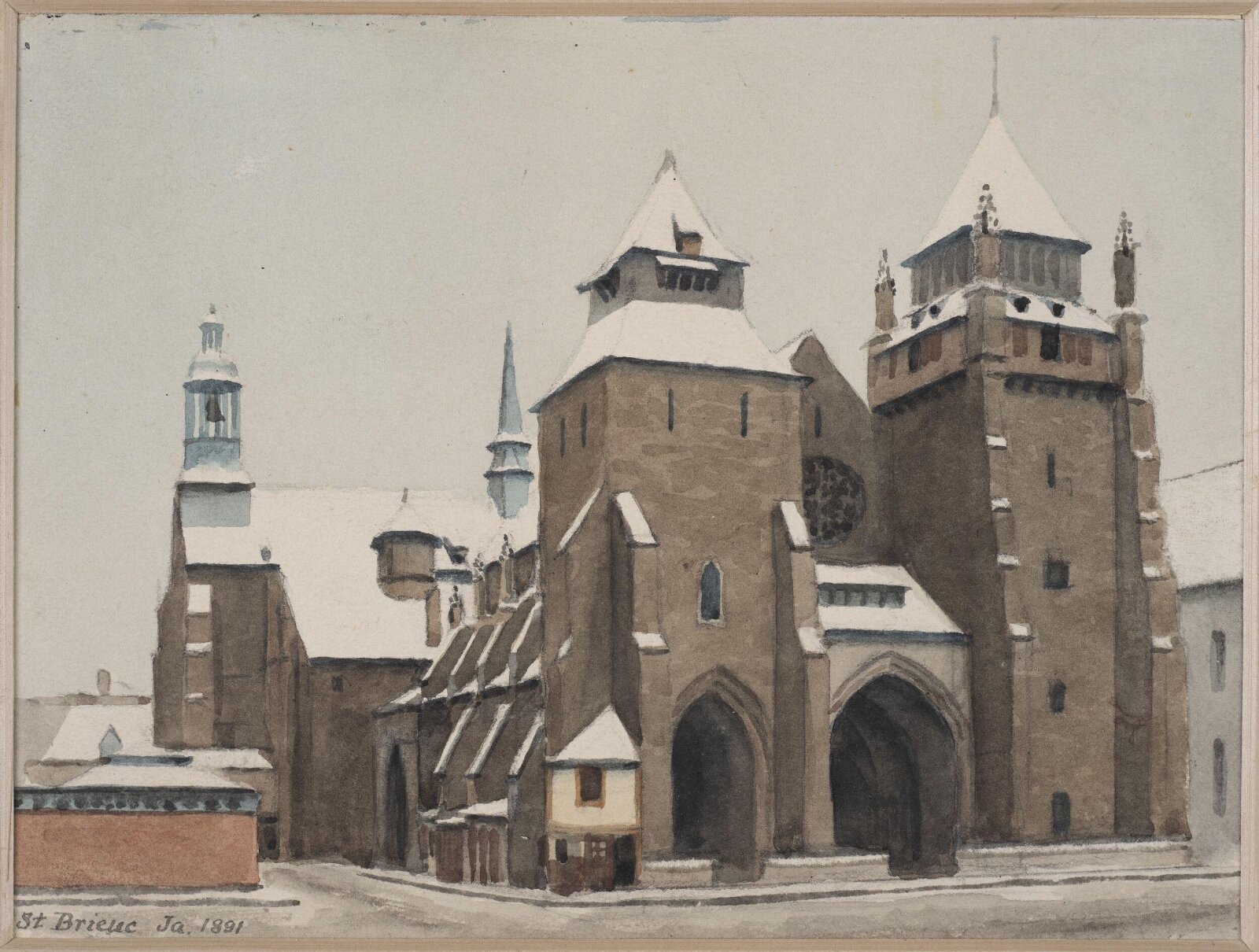 Drawing, Arthur Evacustes Phipson