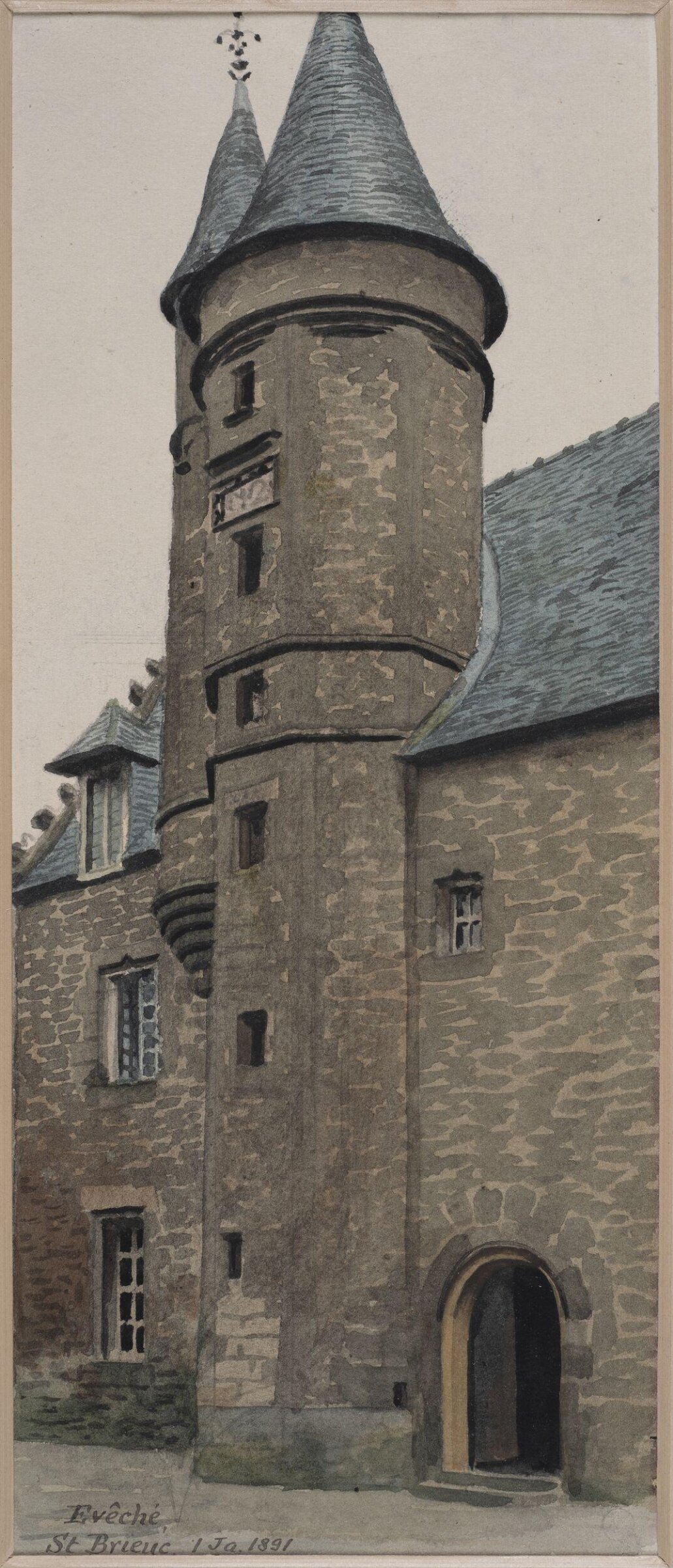 Drawing, Arthur Evacustes Phipson