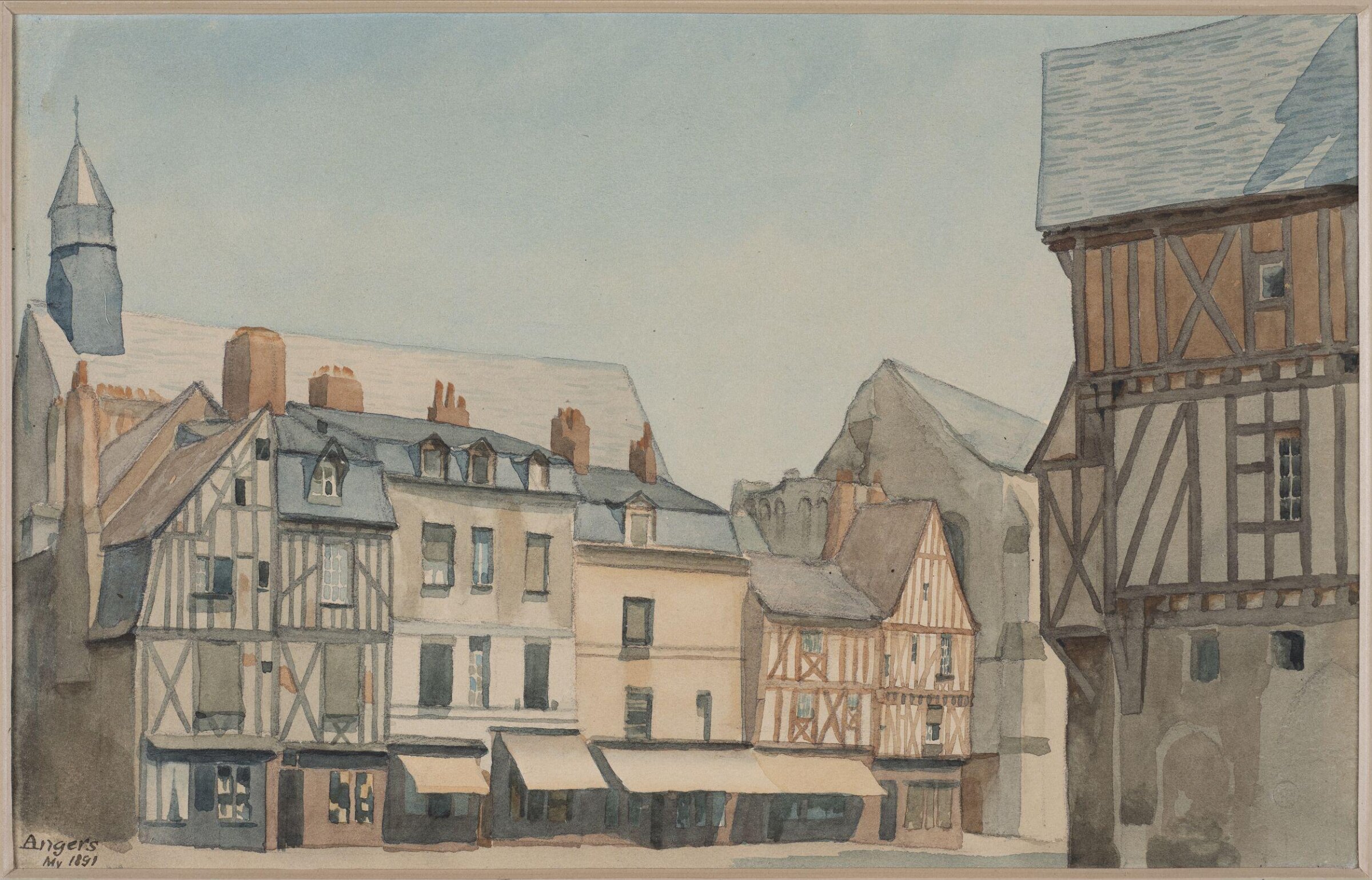 Drawing, Arthur Evacustes Phipson