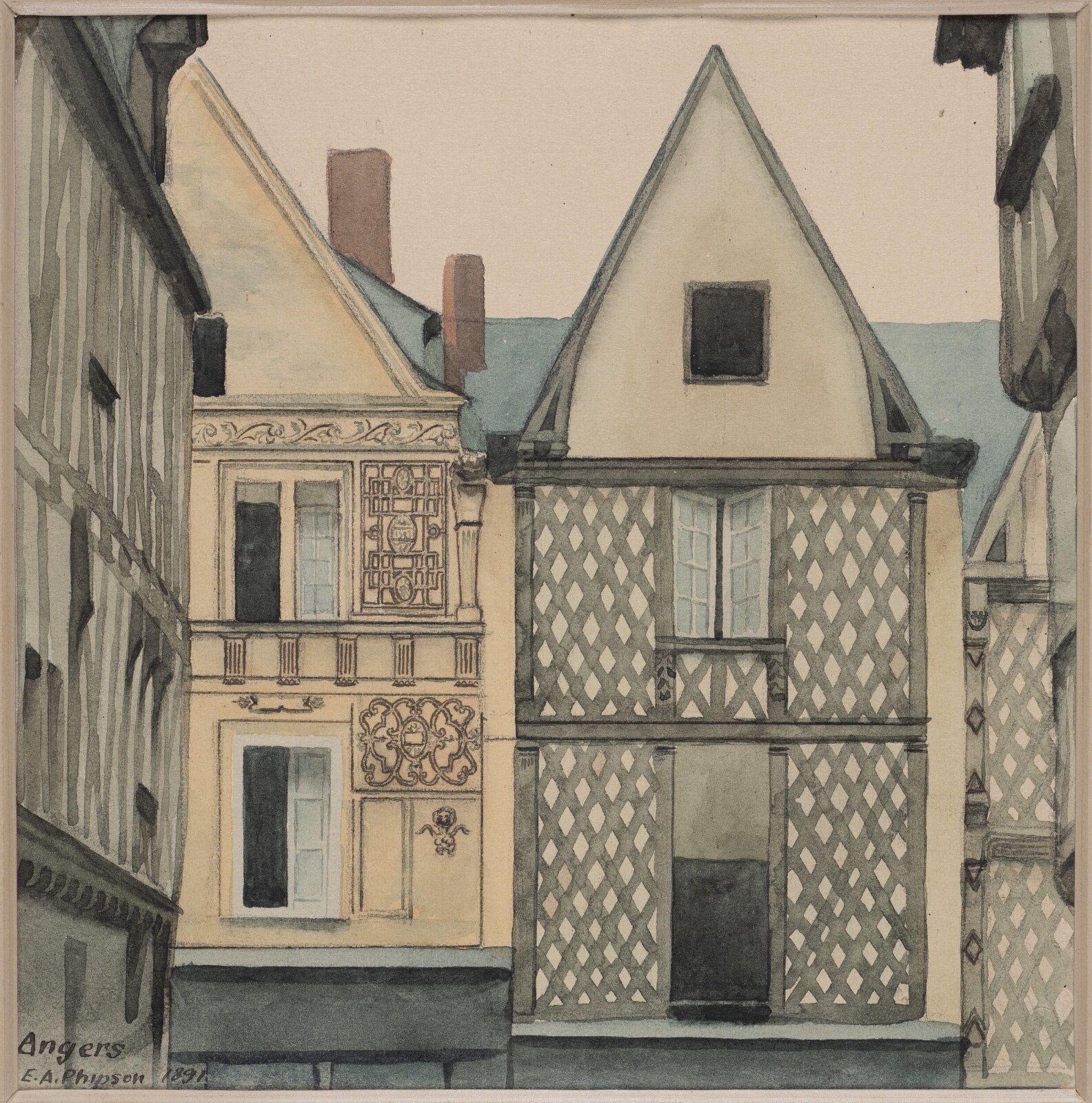 Drawing, Arthur Evacustes Phipson