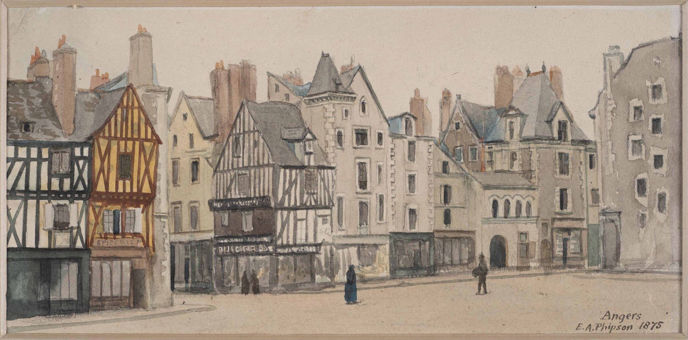 Drawing, Arthur Evacustes Phipson
