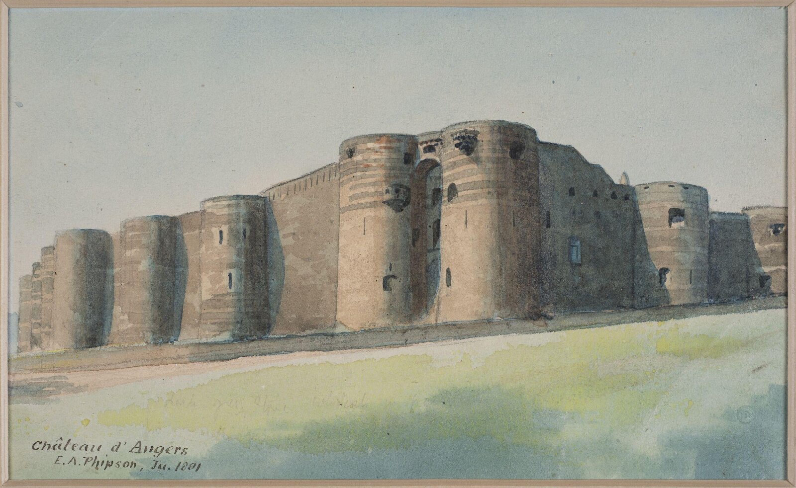 Drawing, Arthur Evacustes Phipson