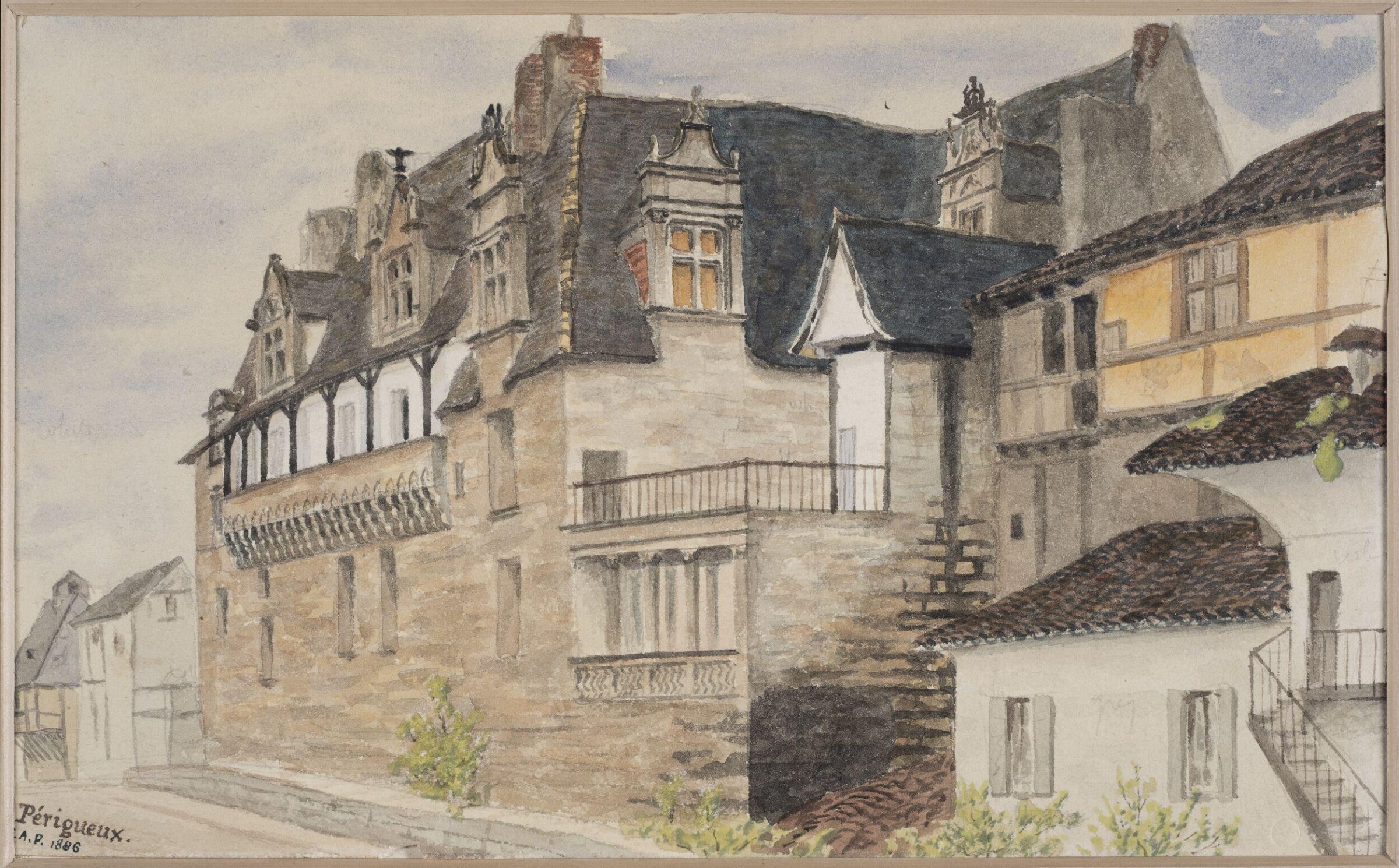 Drawing, Arthur Evacustes Phipson