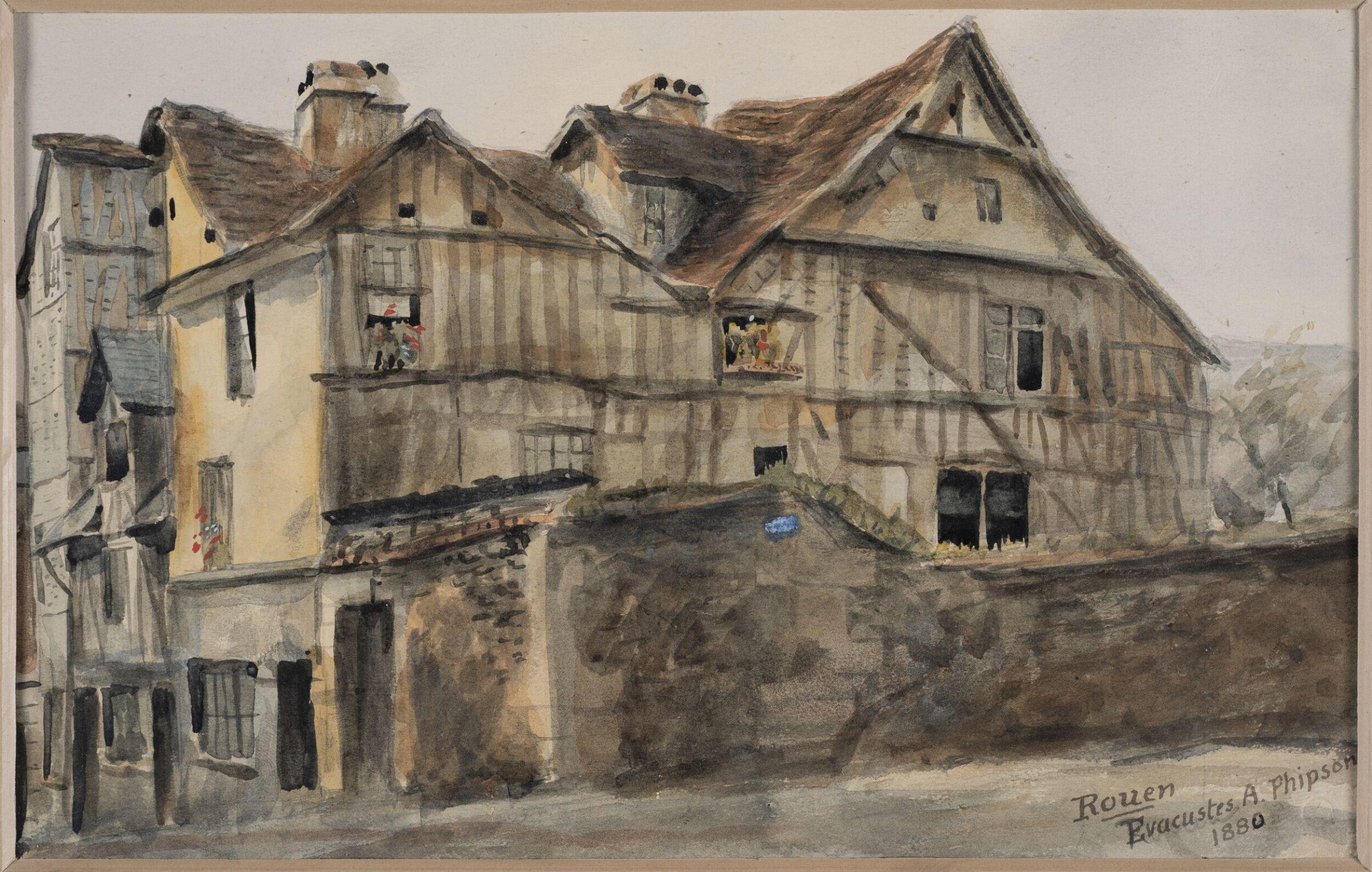 Drawing, Arthur Evacustes Phipson