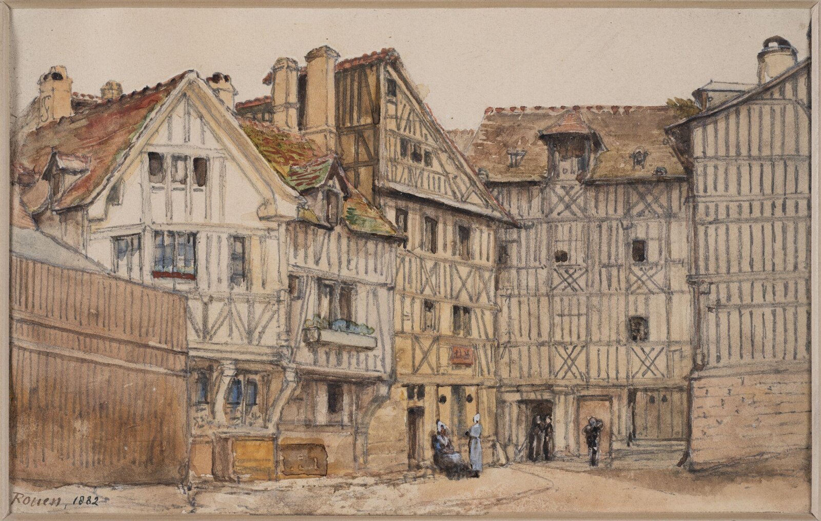Drawing, Arthur Evacustes Phipson