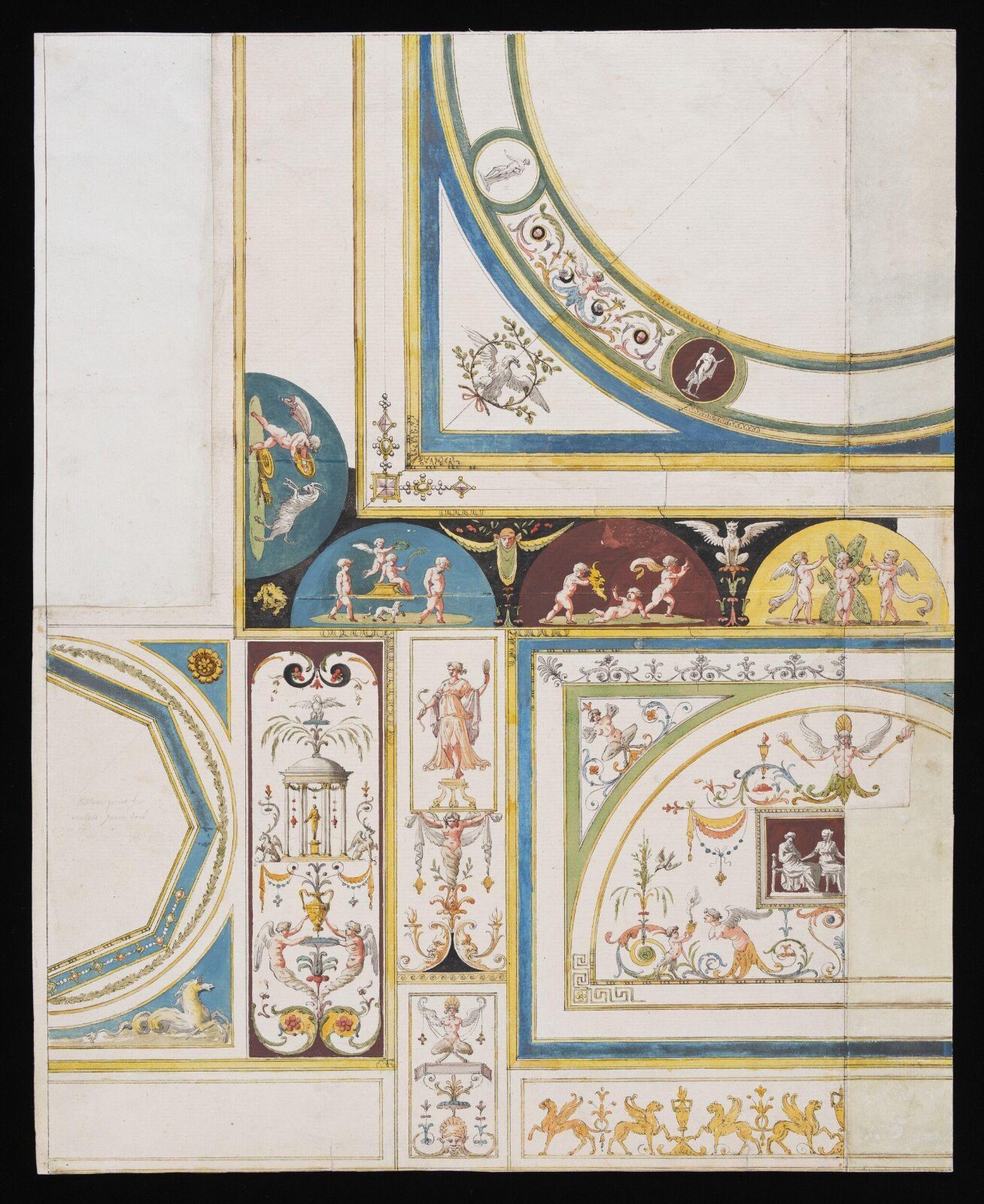 Drawing, Giuseppe Mannocchi, circa 1775