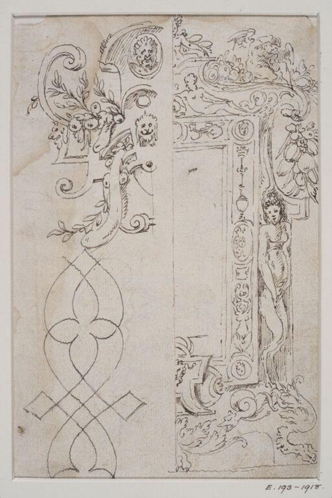 Drawing, c. 16th century - 18th century