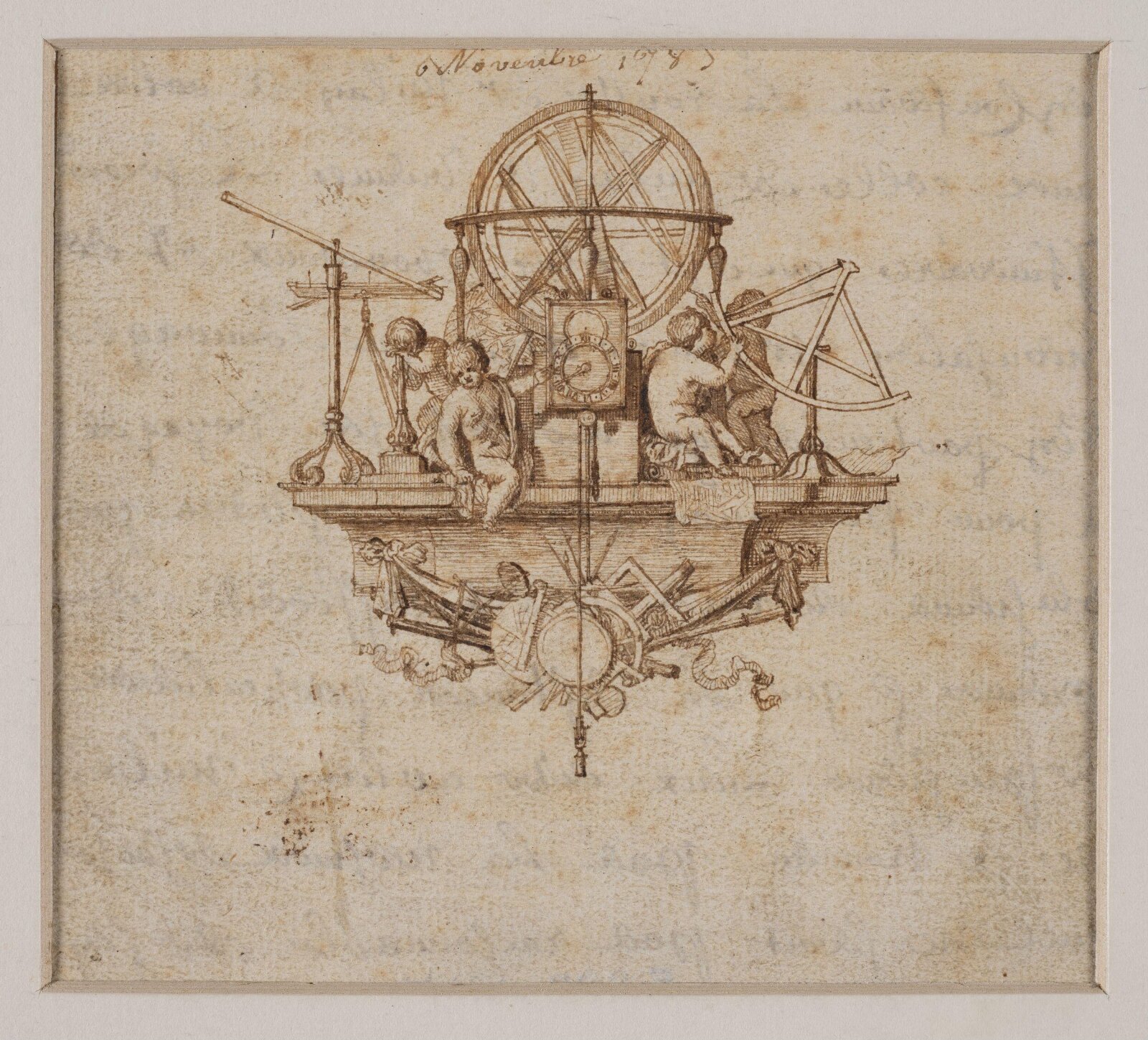 Drawing, November 1785