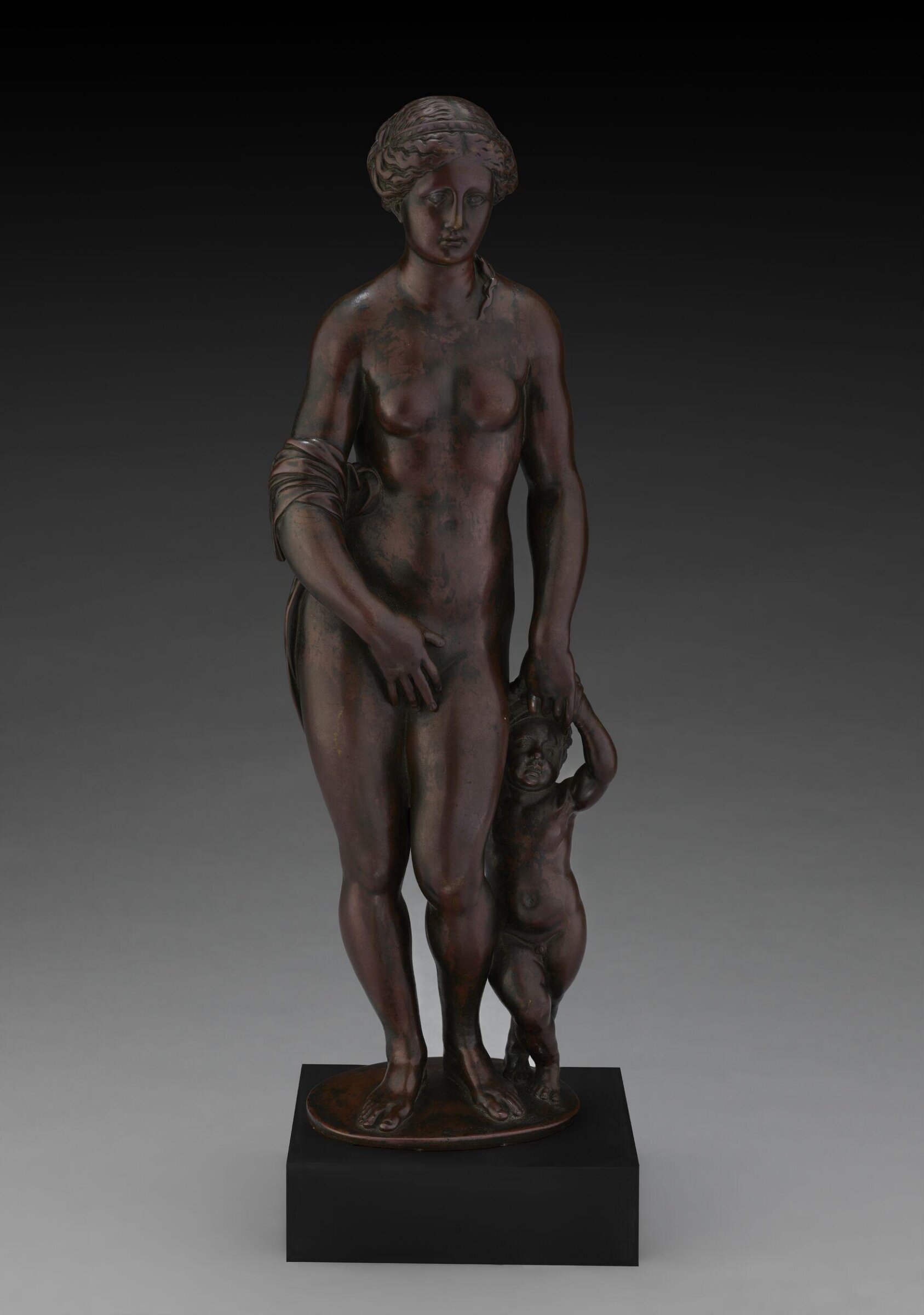 Venus and Cupid, Georg Petel, 19th century