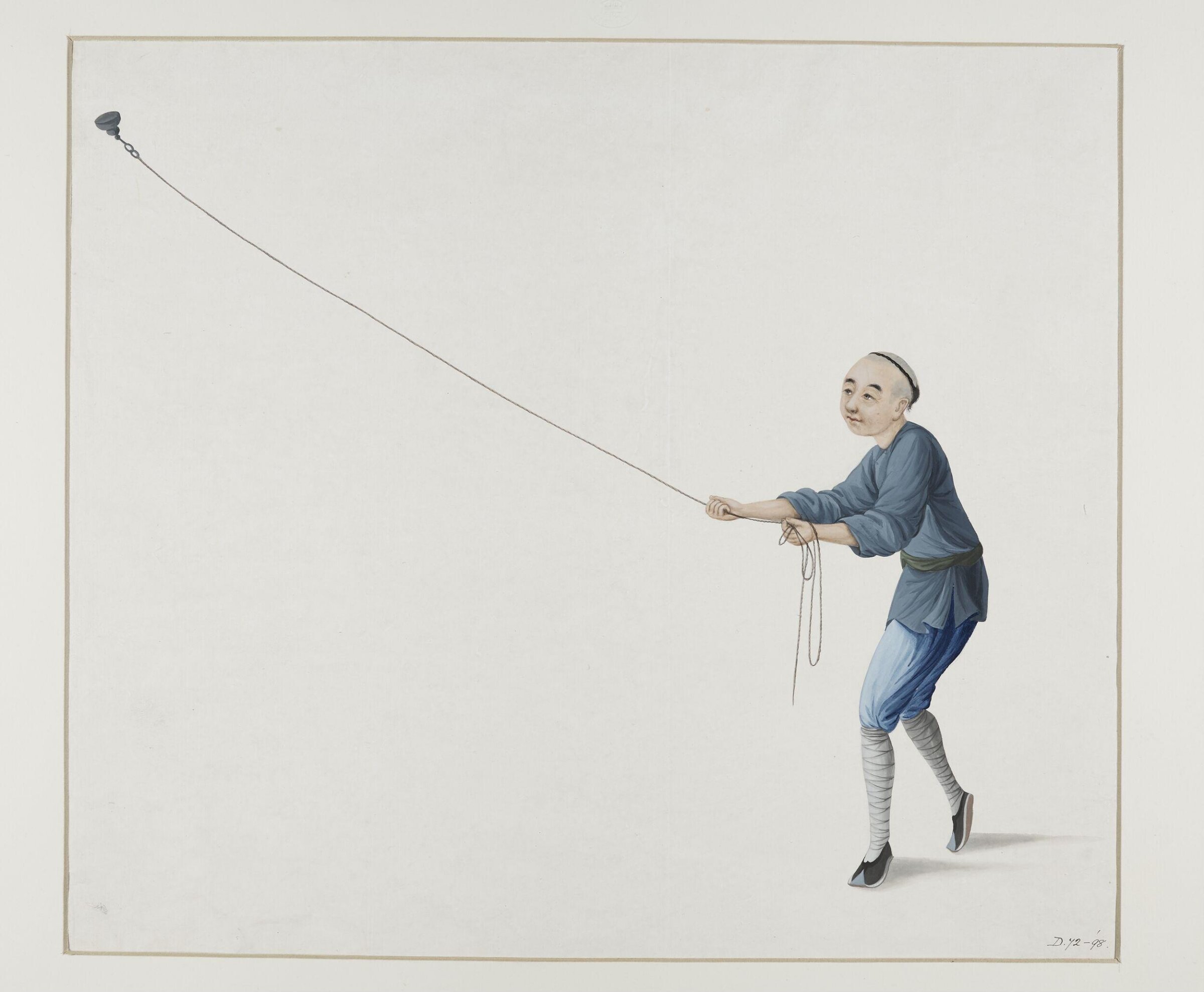A Weight-thrower, Puqua, ca. 1790
