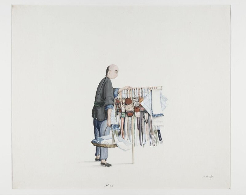 A Handkerchief Seller