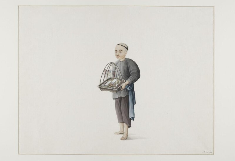 Boy Selling Sundry Goods
