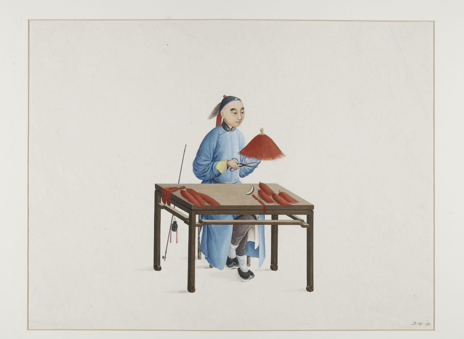 Making Making Official Hats, Puqua, ca. 1790
