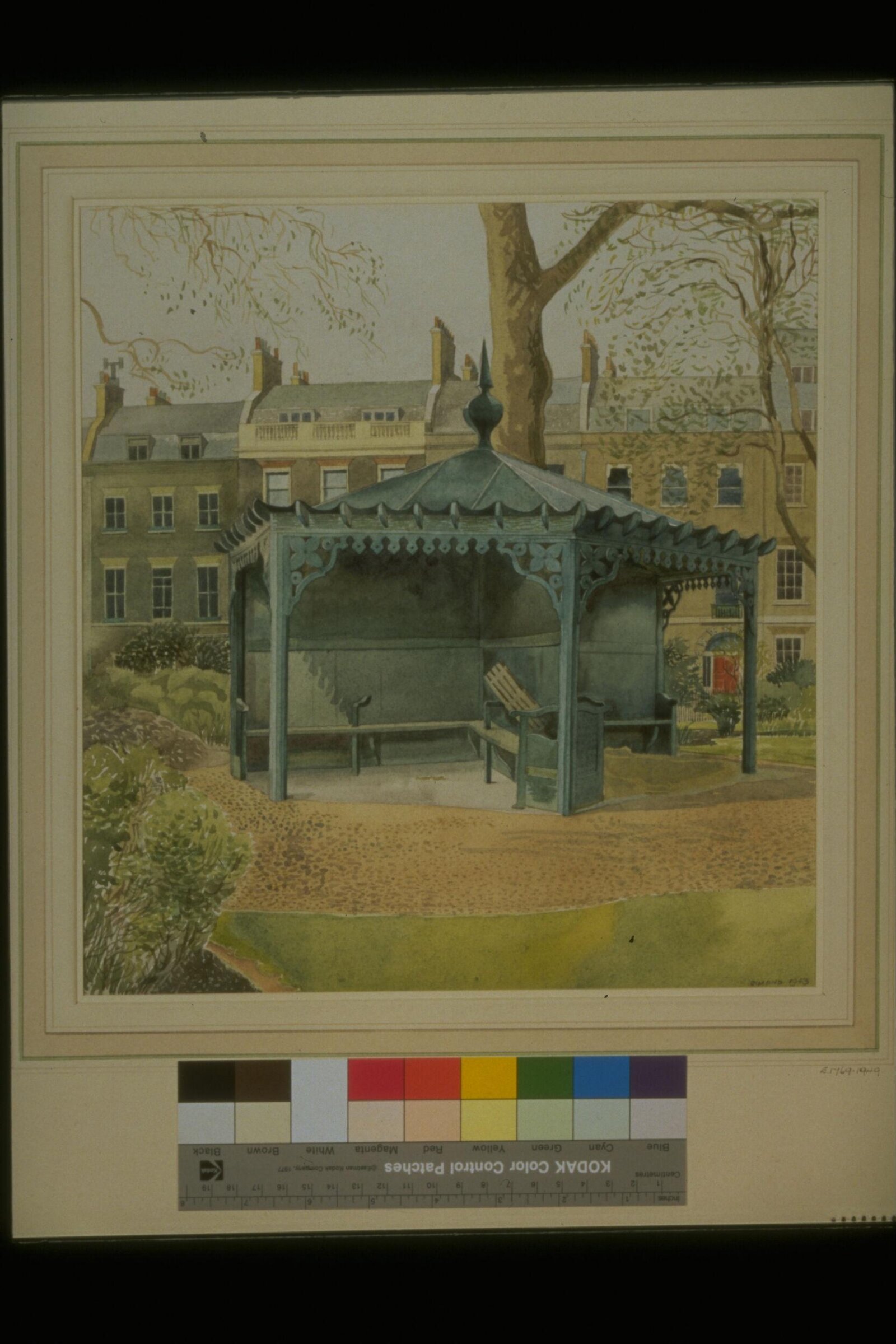 The Shelter, Bedford Square, London, WC1, Phyllis Dimond, 1943