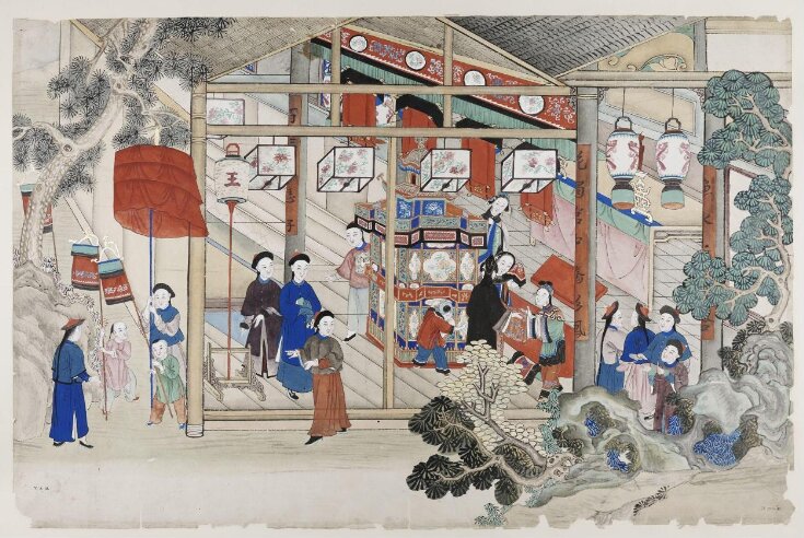 One scene of a wedding: the bride arriving at her new home | V&A ...