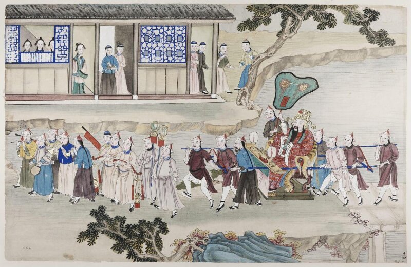 A procession