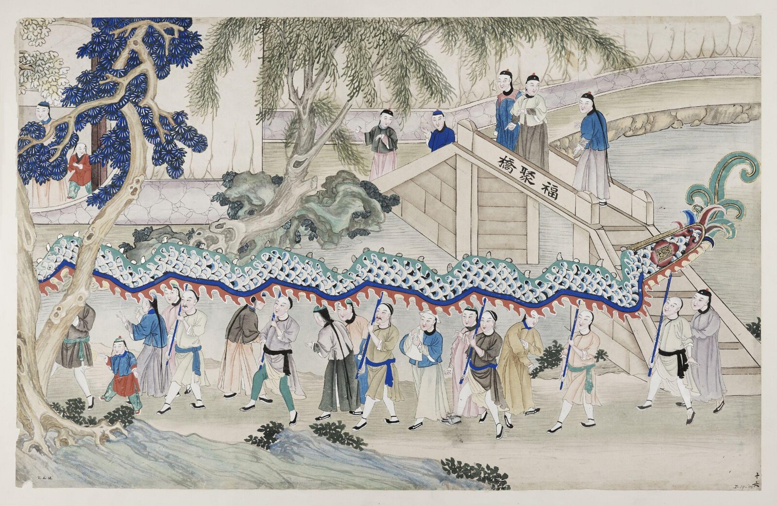 A procession, 1870-1890