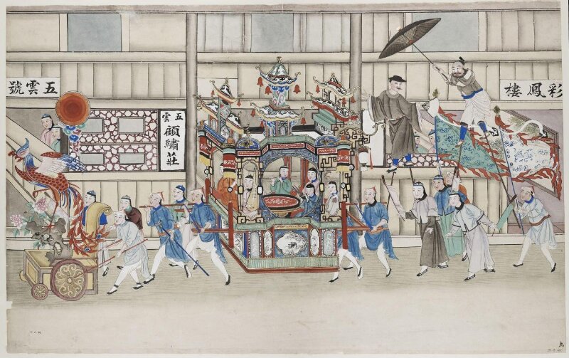 A procession